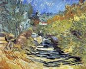 文森特 威廉 梵高 : 林中小路上的女人